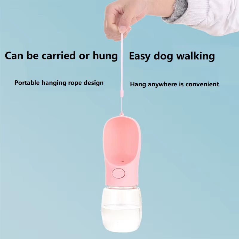 350/500ML Water Bottle for Dogs Portable Drinking Water Bottle for Small Large Pet Cat Outdoor Leakproof Walking Drinking Bowls
