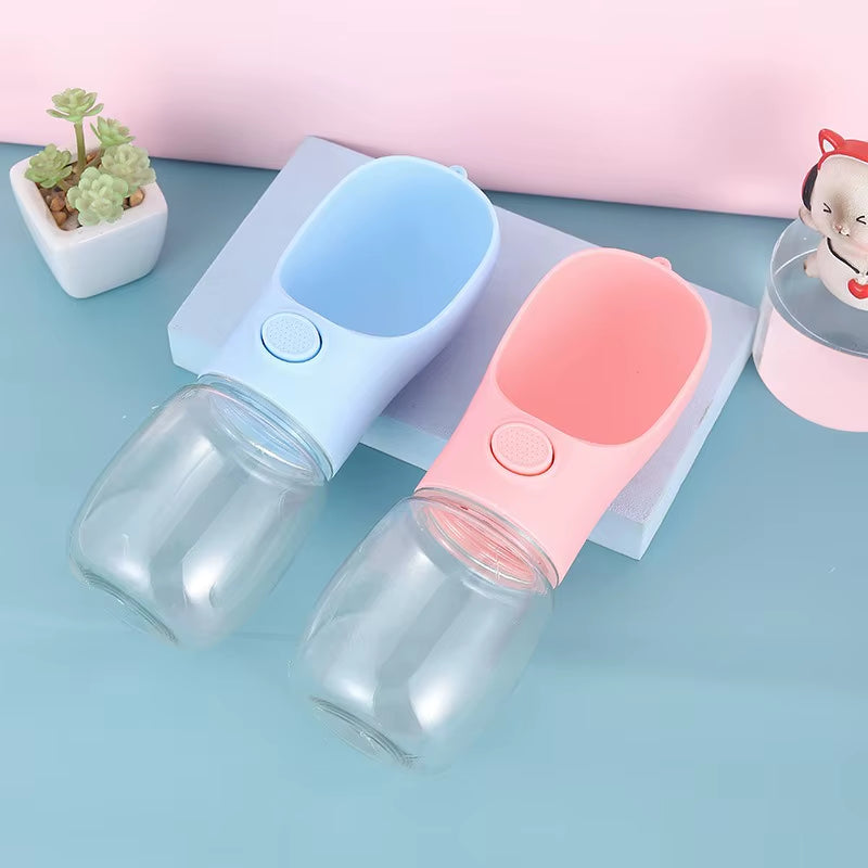 350/500ML Water Bottle for Dogs Portable Drinking Water Bottle for Small Large Pet Cat Outdoor Leakproof Walking Drinking Bowls